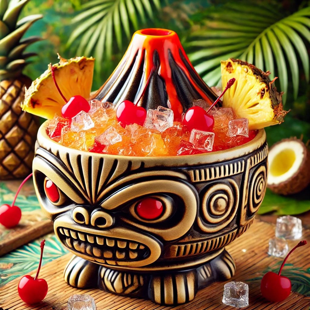 Sober Tiki Scorpion Bowl